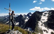 Un gran bel ‘divertente’ Pizzo di Cigola (2632 m) il 31 luglio 2014